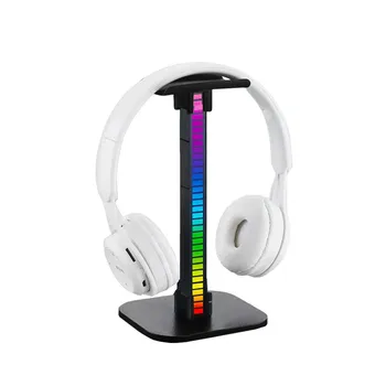 LKL RGB Headphone Stand Desk Gaming Headset Holder with Multi-Colour