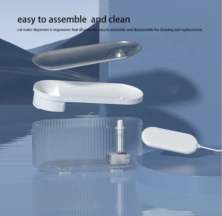 Automatic Reminder App Control Wireless Ultra Quiet Cat Dog Pet Feeder Bowls Water Drinking Water Fountain