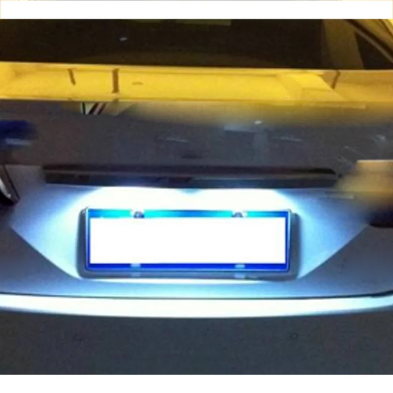 For Mercedes Benz ML W176 W156 R172 X166 W166 Vito W447 Auto Accessories Car Styling LED License Plate Light Lamp