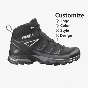 Supplier Customize Cheap Durable Breathable Fabric Trekking Best Mountain Climbing Shoes for Men