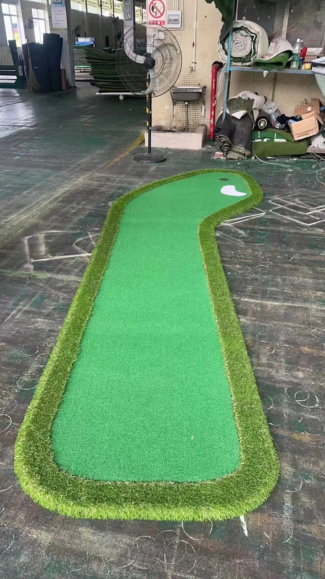 PGM GL006 Custom Mini Golf Course Artificial Grass Putting Green Mat Practice Golf Putting Green