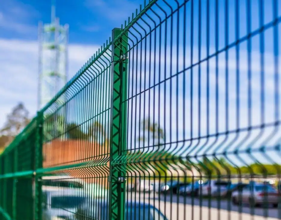 3D сварная проволочная ограда Коммерческая панель с хорошим порошковым покрытием в европейском стиле металлическая ограда