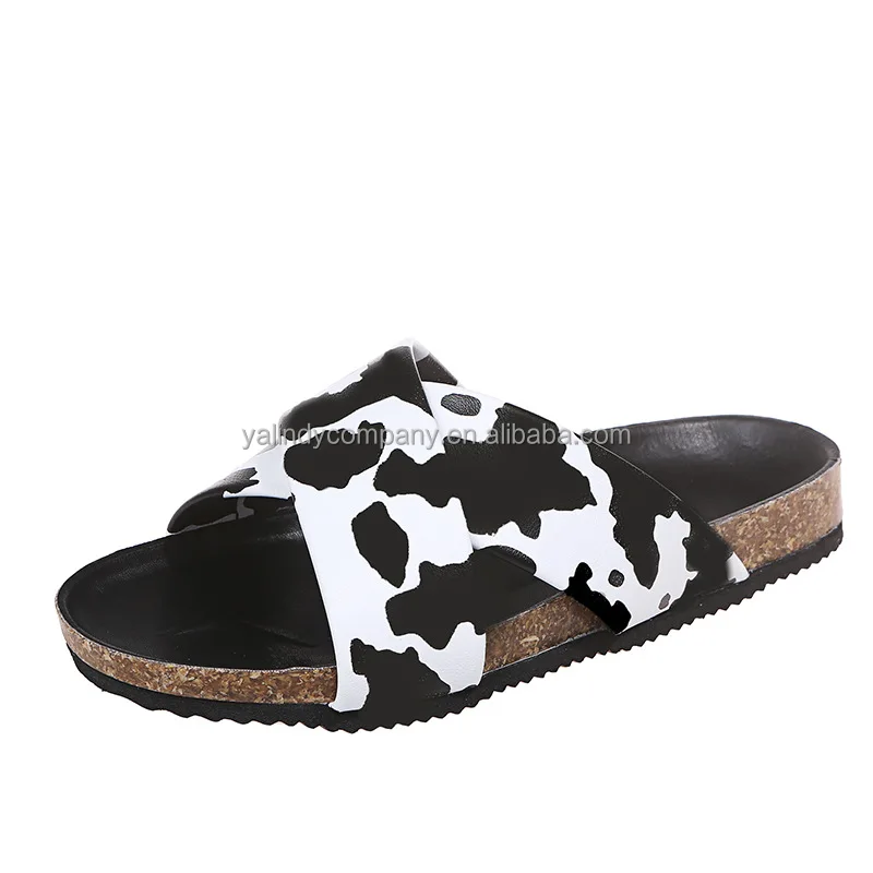 yellowbox cowhide sandals