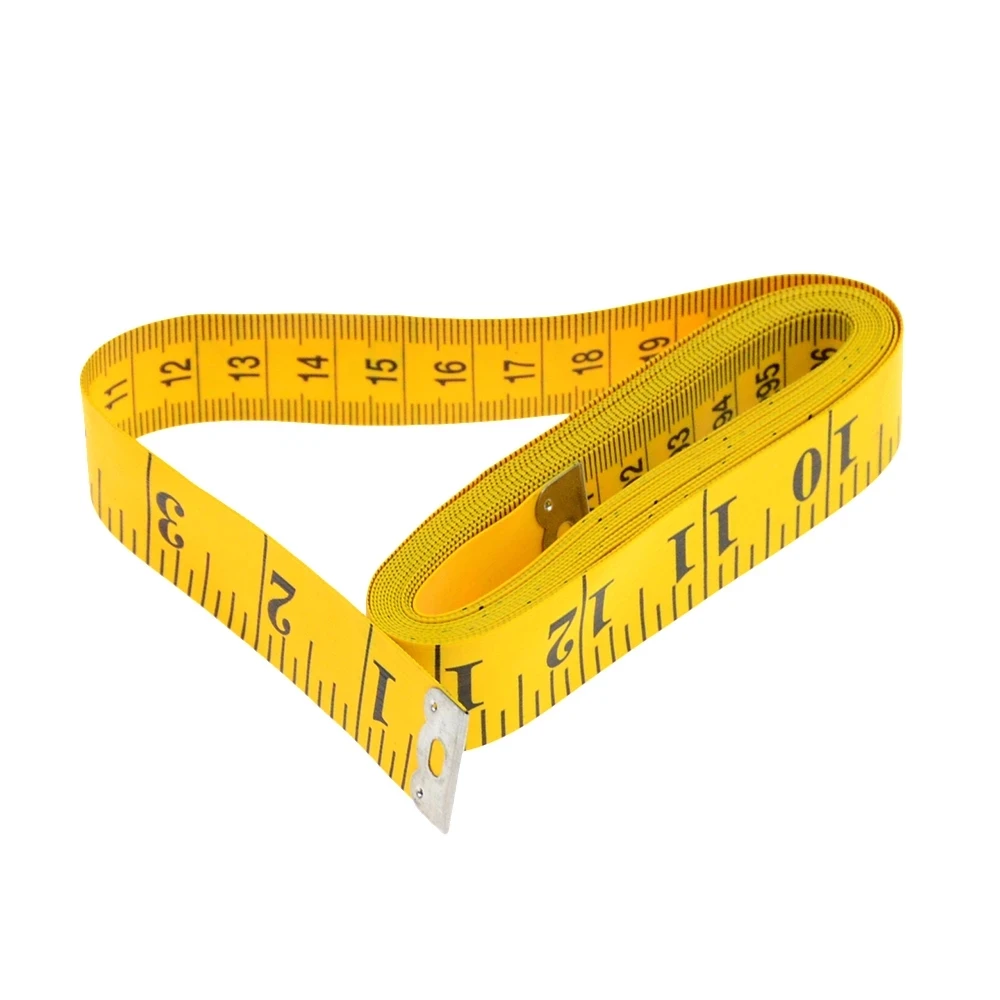 1.5/3 M Soft Flat Sewing Tailor Tape Measure Centimeter Portable Body  Height Metric Scale Measuring Meter Waist Circumference