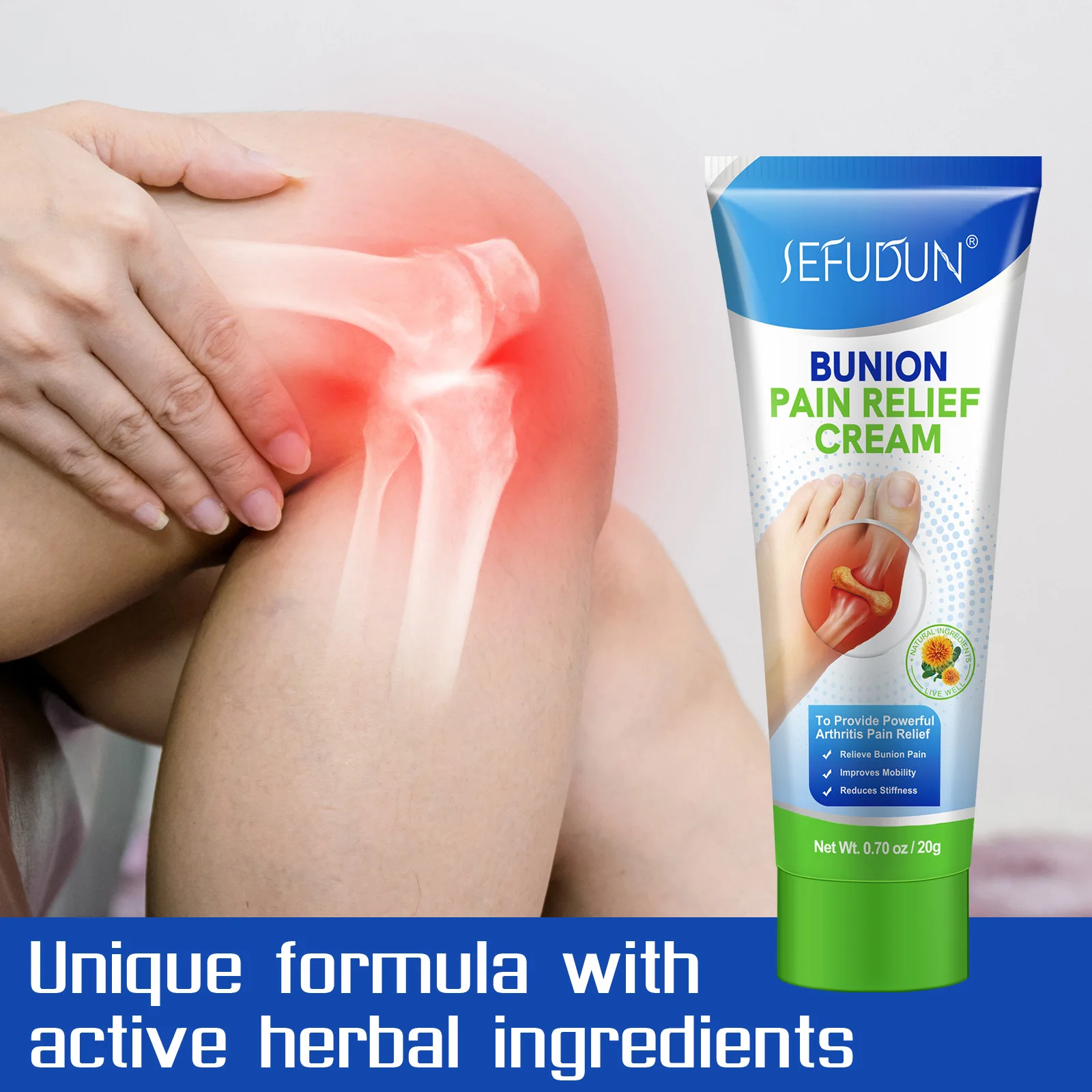 Joint Toe Pain Relief Stiffness Inflammation Treatment Arching Bunion Pain Relief Ointment Arching Pain Bunion Relief Cream