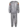 Striped silver gray