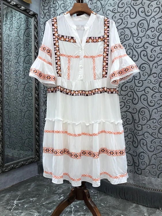 Top Quality Cotton Dress 2022 Summer 