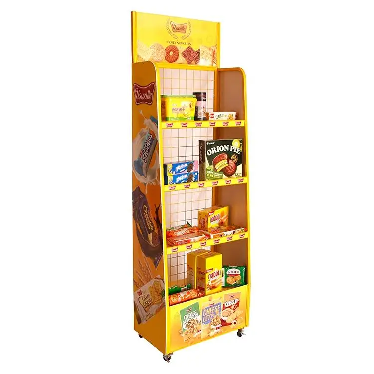Customizable Candy Display Rack Counter Top Display Floorstanding ...