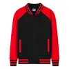 Black with red fleece lining