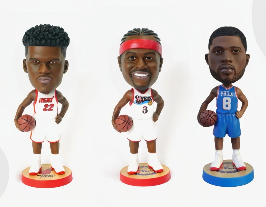 Craft Custom Make Your Own Bobble Heads Resin Basketball Player Figure Bobbleheads Personalized