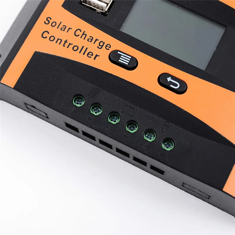 Контроллер заряда батареи HOLSTEN BOSSEN 12 В 24 в 30 А PWM, двойной USB