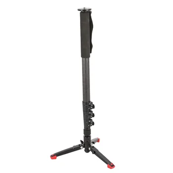 Professional Carbon Fiber Monopod With Tripod Kickstand For Camera And ...