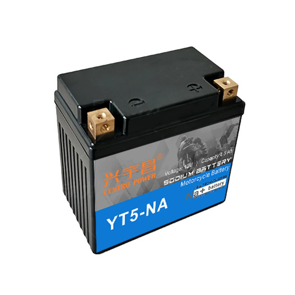 Sodium Ion Battery Motorcycle Battery YT5-NA Replace YTX5L-BS