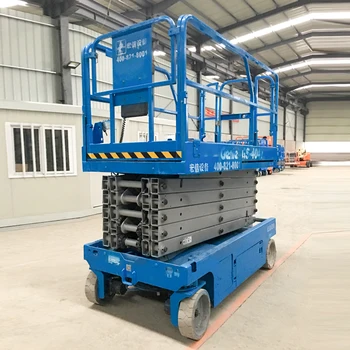 Pre-own 12-meter Electric Scissor Lift GS4047 Aerial Working Platform with Core Components