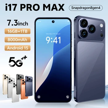 I17 PRO MAX 5G - Premium Android Smartphone with 120hz Display