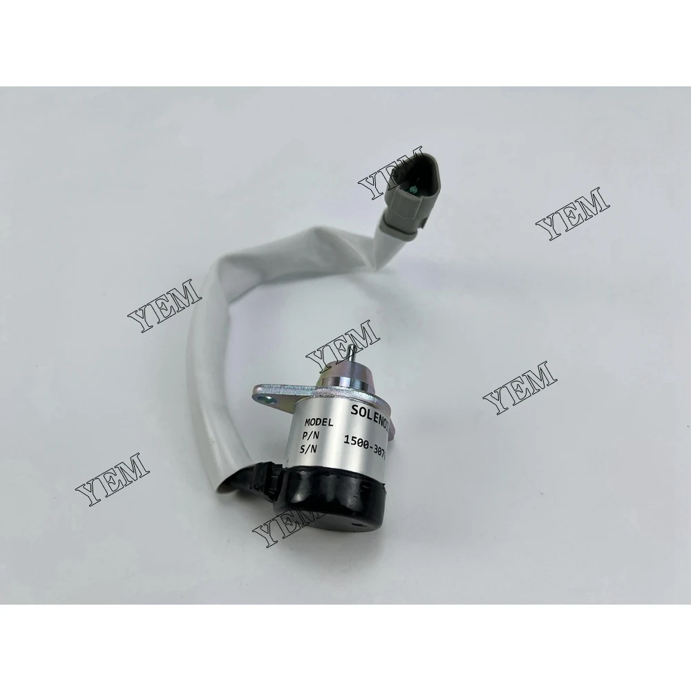 For Yanmar 486 Solenoid Valve 1500-3076 42-100 Engine Parts 3