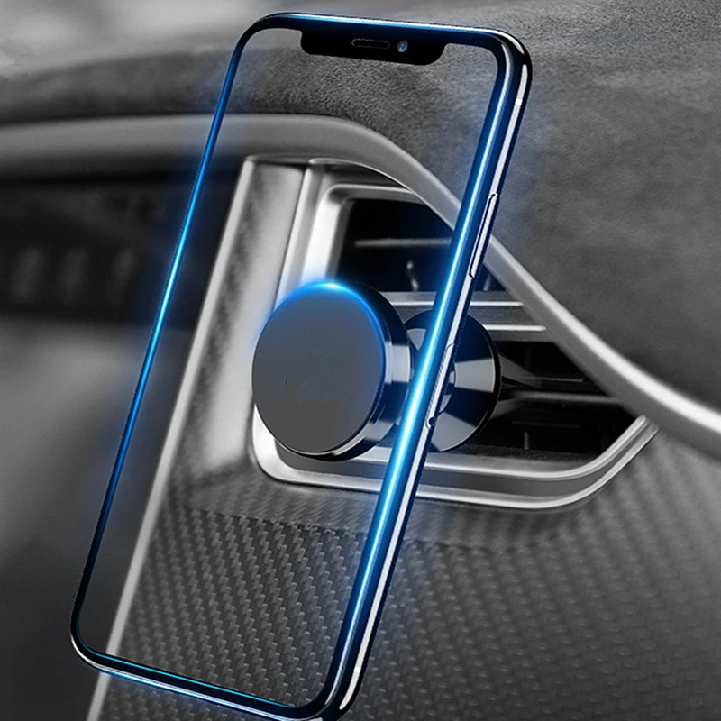 Universal Magnet Bracket Stand Mobile Phone Holder For iPhone 16 15 Pro Max Car Auto Air Vent Magnetic Car Phone Mount