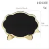 Black Conversation-shaped Sticker Film