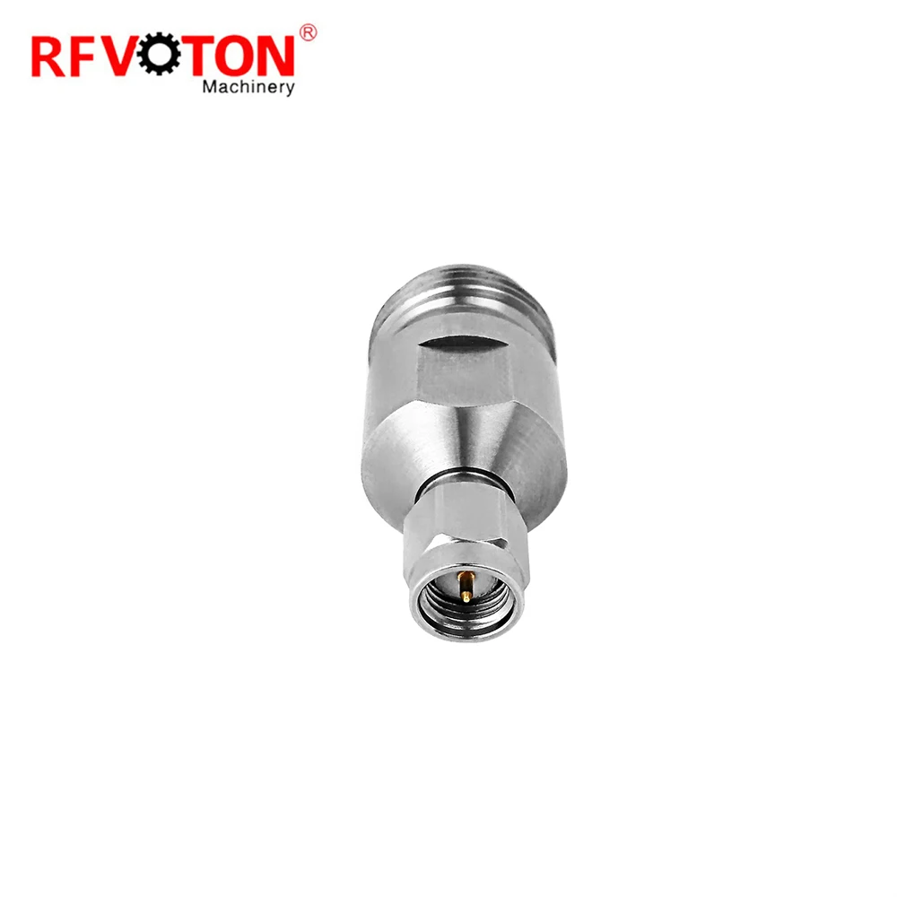 High frequency stainless steel millimeter wave N SMA 2.4mm 3.5mm 2.92mm male female RF adapter connector for 5G manufacture