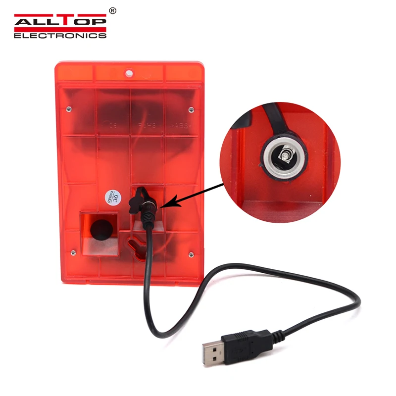 ALLTOP новые продукты IP65 водонепроницаемый пульт дистанционного управления 3w Открытый все в одном светодиодный светофор на солнечной батарее