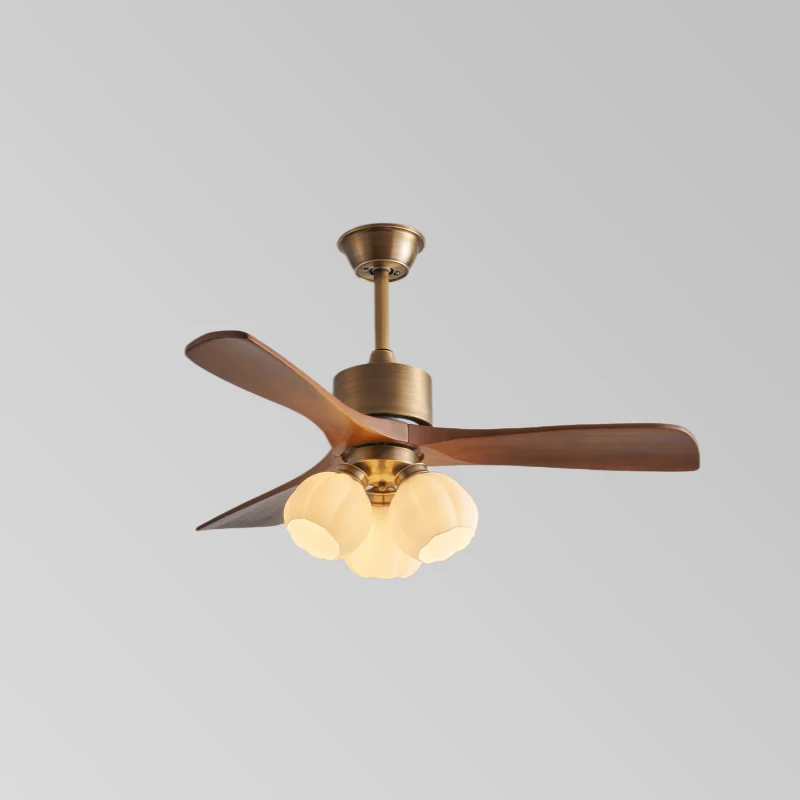 Großhandel BLDC Deckenventilator Lampe Ventilador DE Techo LED dimmbar 3 ABS-Flügel moderner Deckenventilator mit Licht und Fernbedienung