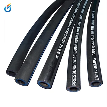 Best selling quality in China! R1, R2,4SP, 4SH hydraulic rubber hoses, flexible oil resistant hydraulic hoses