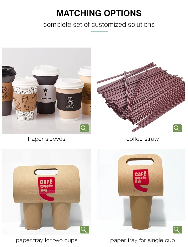 Disposable Double Wall Coffee Cups - Eco Friendly & Stylish