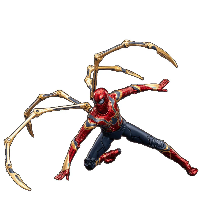 Spider-Man Black Gold Venom Action Figure for Toddlers