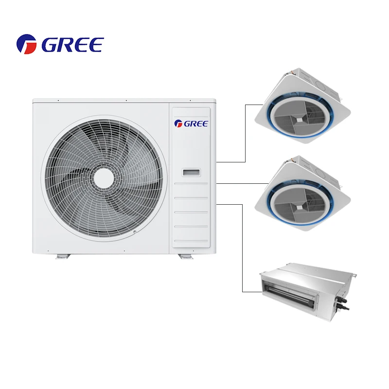 Gree Inverter VRF AC Unit Home Office Ceiling 24000Btu Air Conditioner Central Air Conditioning System for Sale