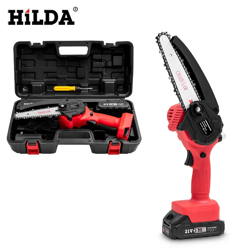 Mini Electric Chain Saw One-hand 