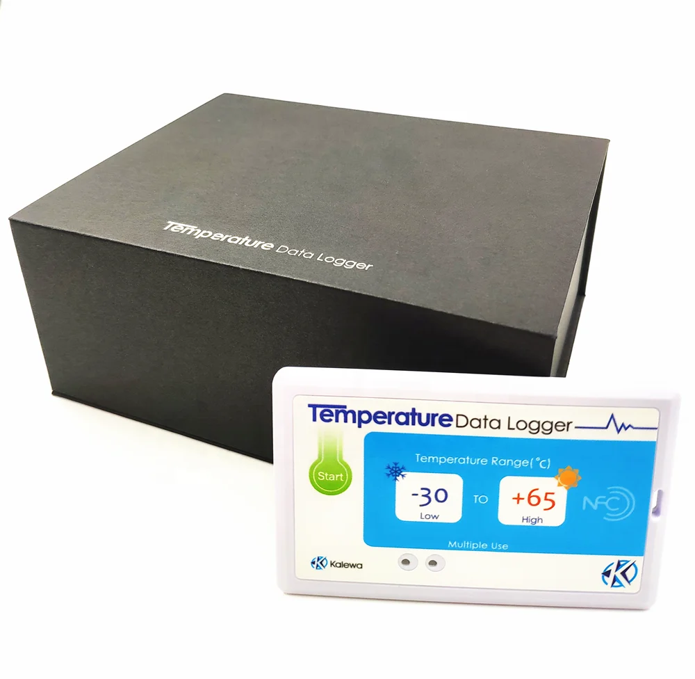 Iot Nfc Rfid Portable Industrial Data Logger For Time Temperature