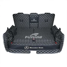 The trunk mat for GLB cars is made of waterproof and wear-resistant leather, which is sturdy and more durable