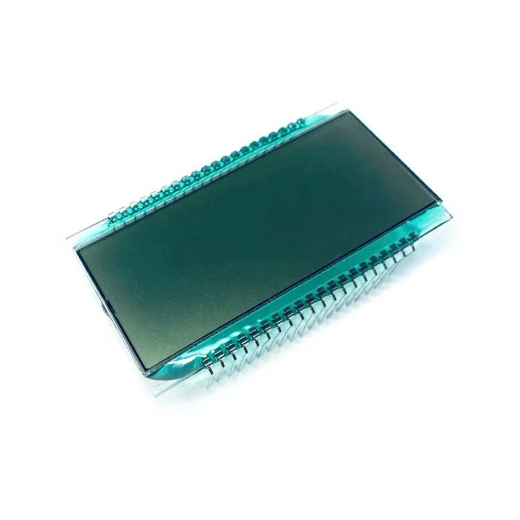 Customized 40 Pin TN 4 Digits Segment LCD Display For Fuel Dispenser