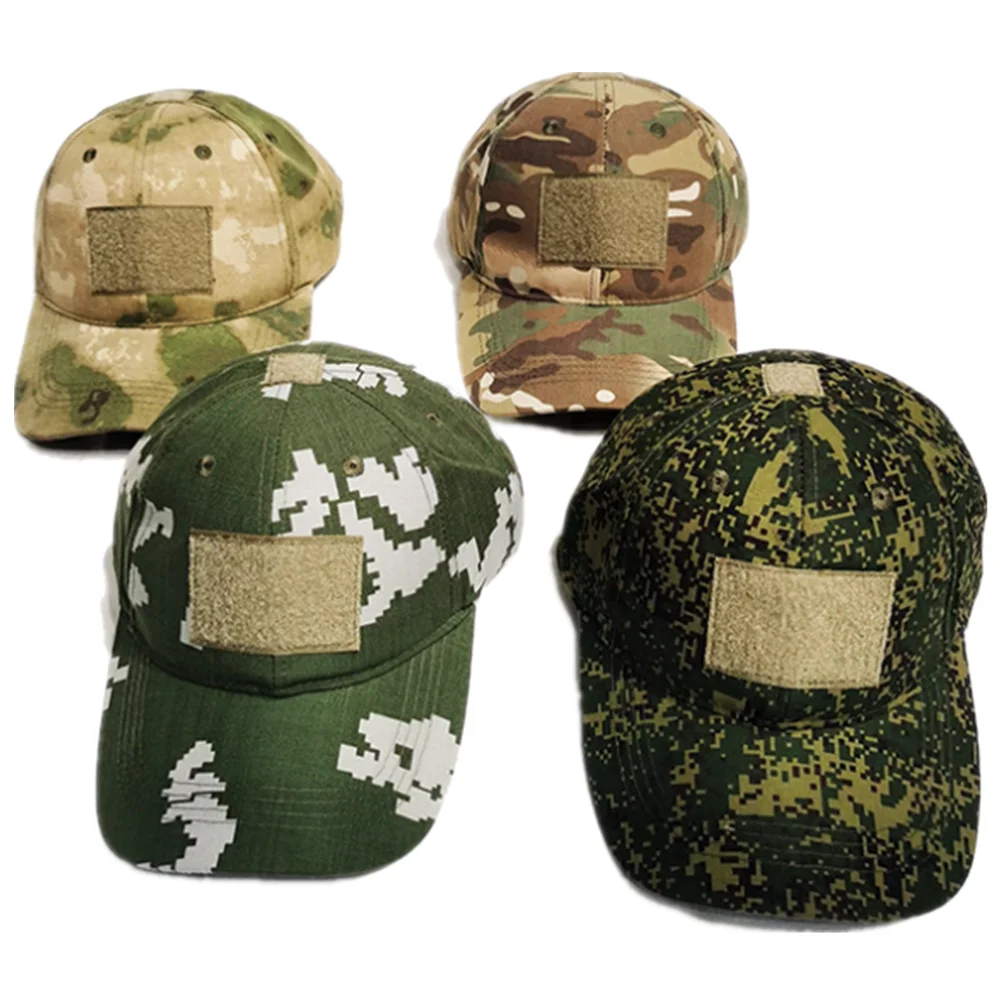 Tactical Operator Adjustable Contractor Patch Camo Hat