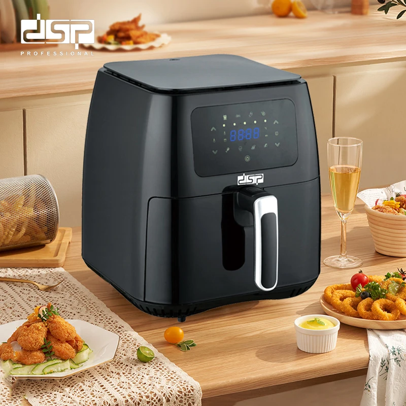 DSP 2022 New Design 8L Digital LCD Display Air Fryer Home Commercial Air Fryer