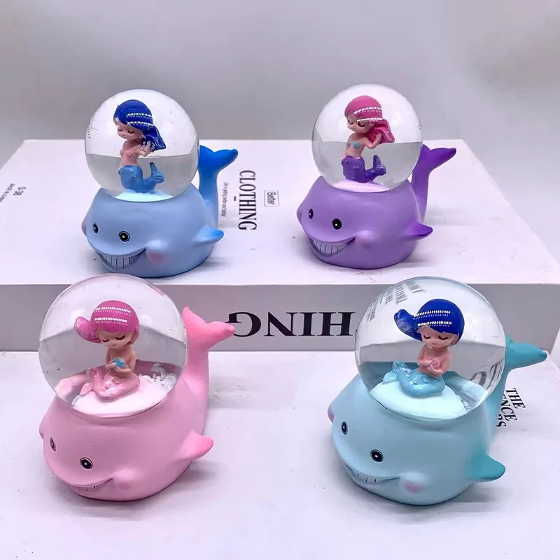 George S. Chen Imports Snow Globe Dolphin Collection Desk Figurine