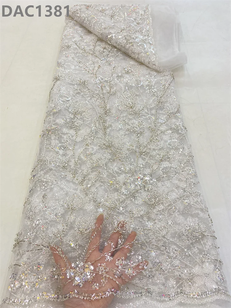 heavy handwork mesh beaded