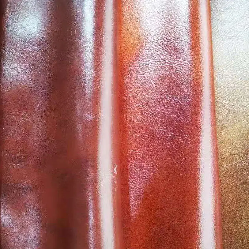 Eco Friendly Waterbase Water Borne Elastic Faux Leather Fabric For Car