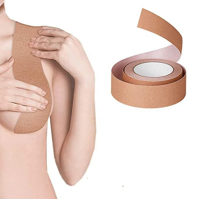 Strapless Breast Tape Adhesive Waterproof Breast Lift Tape Boob Tape