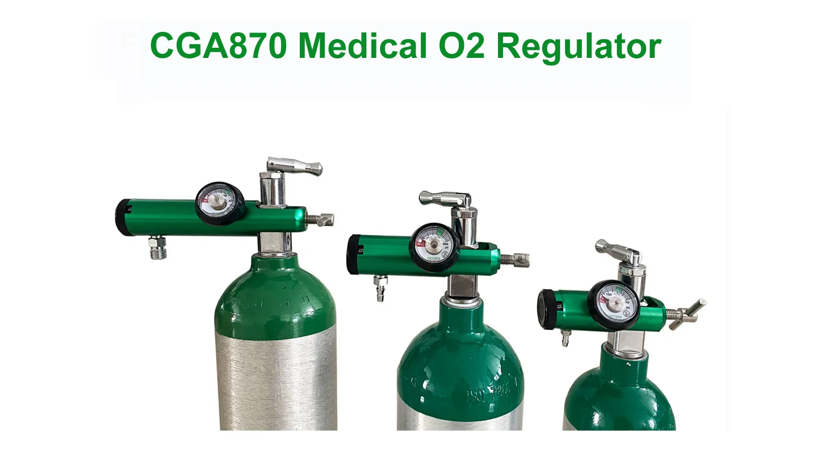 Medical Oxygen Pressure Regulator With Flowmeter For Oxygen Cylinder
