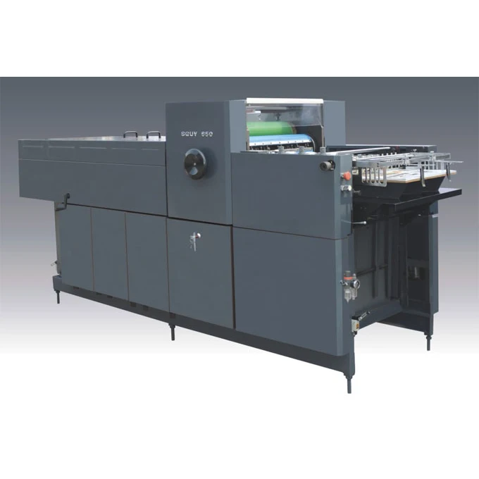 spot uv coating machine