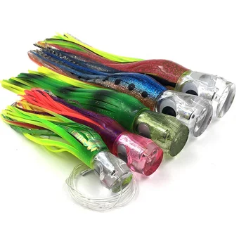 10.5 Inches 170g High Quality Tuna Resin Head Wahoo Fishing Trolling Lure Marlin Lure for Ocean Sea Boat Fishing – Trolling Lure – view 3