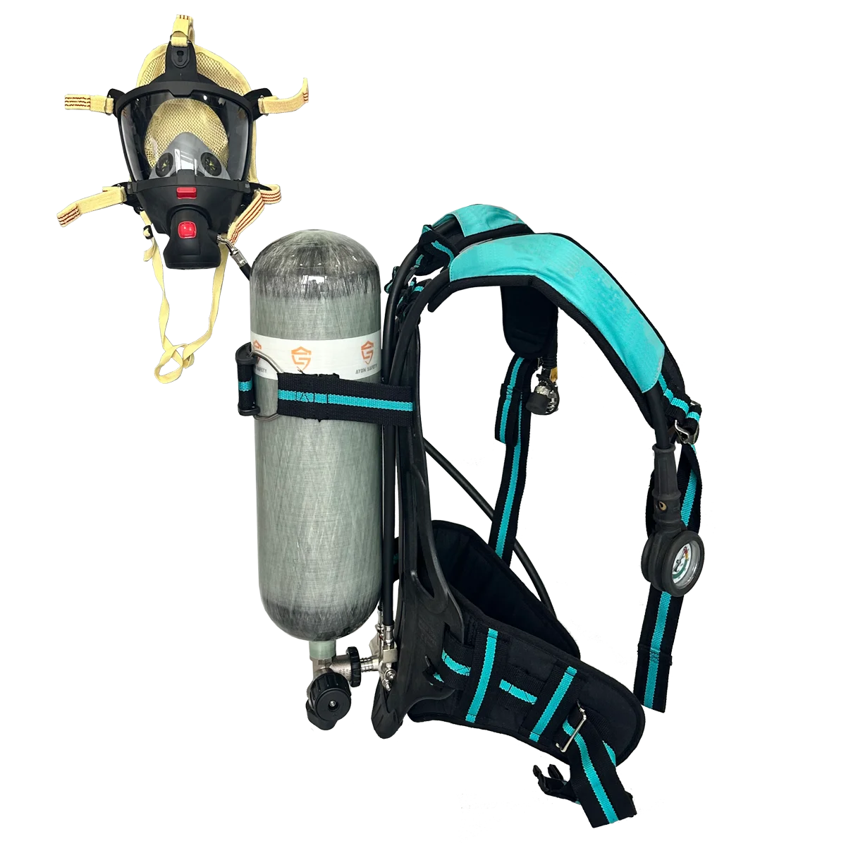 Hot Selling SCBA Anti-Gas Respirator Firefighting Equipment for Fire Rescue