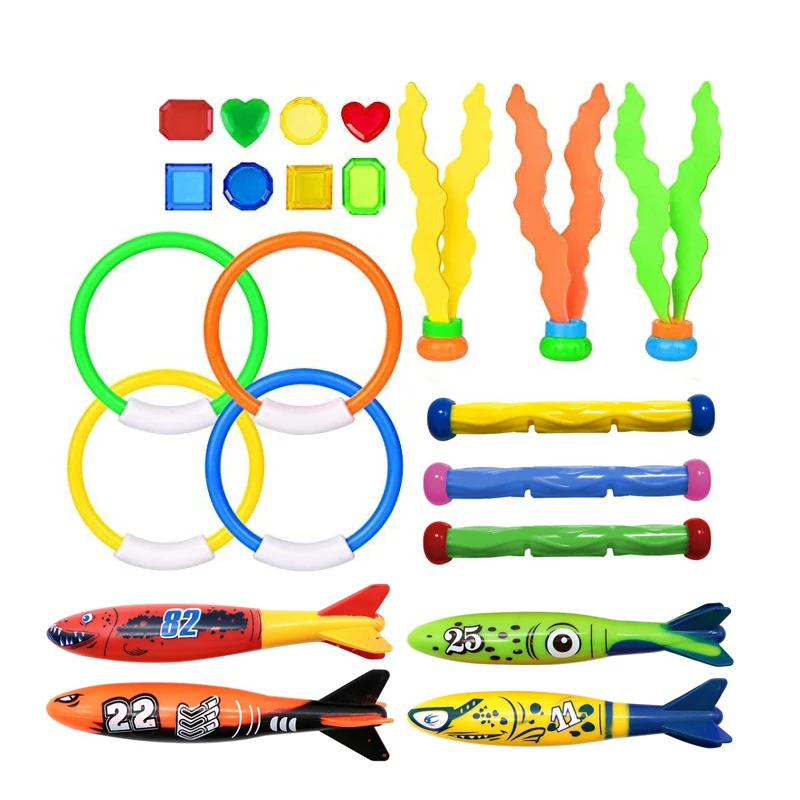 Summer Swimming Pool Underwater Training Diving Toys Children Outdoor