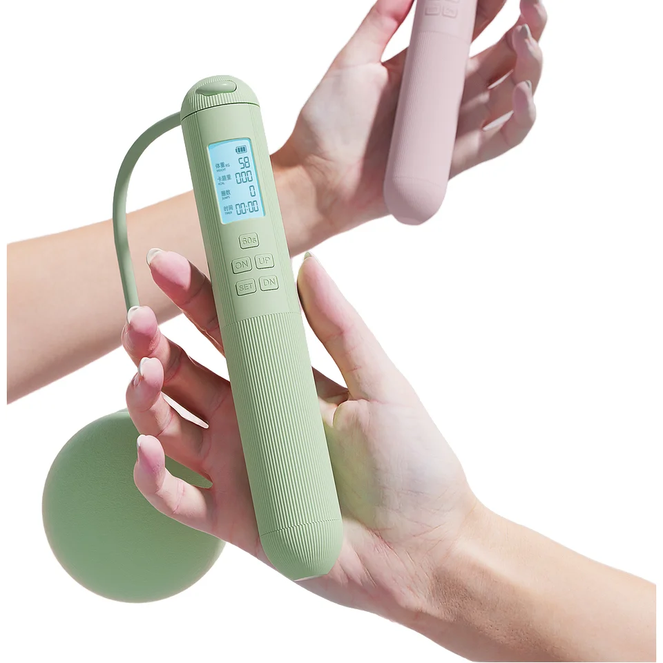 Electronic Led Display Counting Calorie Weighted Cordless Skipping Digital Counter Smart Jump Rope