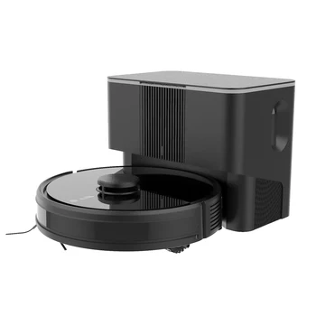Bagotte Self-Emptying Dustbin Robot Vacuum Cleaner 5000Pa Floor Aspirador Wet Mopping Robot for Household Use Battery Powered