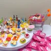 jeu de nourriture + mélange aléatoire de bouteilles + emballage de sac aveugle