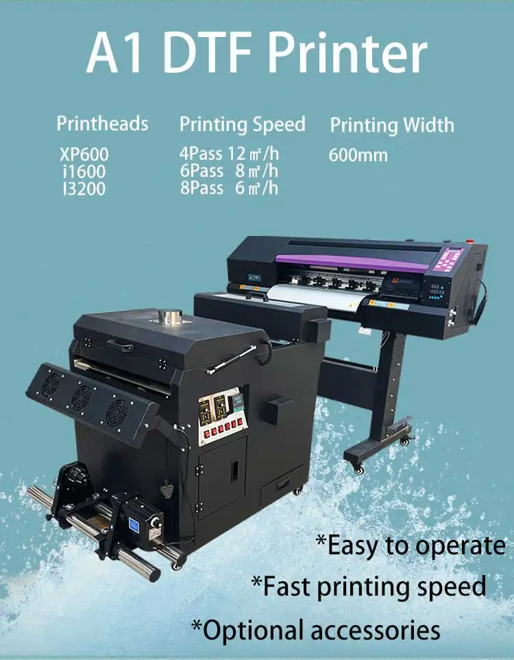 Digital Printing Machine DTF Printer XP600 Direct to Film manufacture