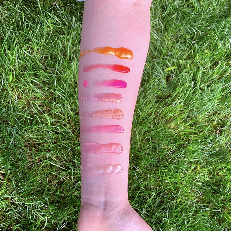 Блеск для губ от частного производителя, Увлажняющий блеск для губ, блестящий блеск для губ для веганов