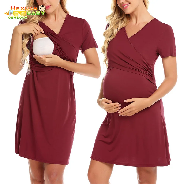 Wholesale Nursing Dress/Maternity Nightgown Women Delivery/Labor  Breastfeeding Sleep Evening Dresses| Alibaba.com